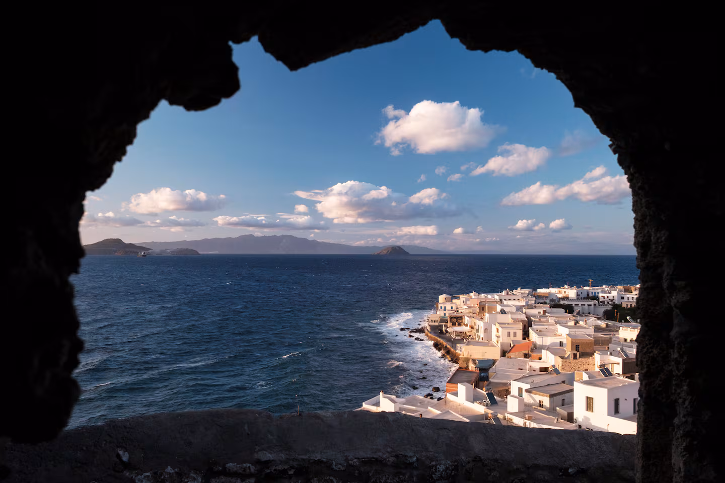 Secluded Greek island stay with sea views